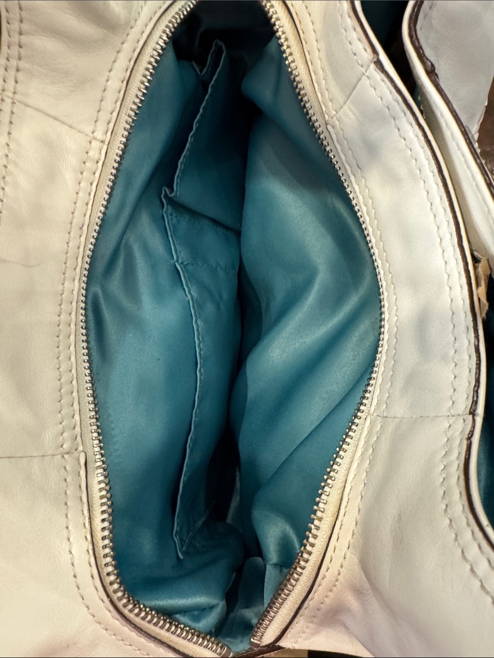 Coach Madison Woven Leather Maggie Shoulder Bag - Picture 11 of 16